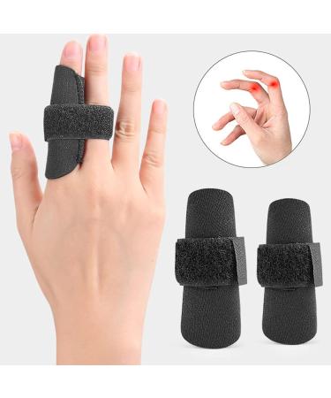 DAUZ Basketball Finger Sleeves - 10 Breathable Adjustable Finger Splints for Volleyball | International Shipping Available - Buy Online on GoSupps.com