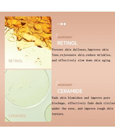 Retinol Eye Stick & Cream Balm Anti-Wrinkle Dark Circles & Fine Lines Portable Daily Eye Care for Men & Women - Buy Online on GoSupps.com