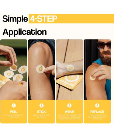 Vytadose Glow & Energy Patch Duo | Collagen Beauty Restore + Energy Patches | Skin Hair & Daily Energy Support | Skin-Friendly Water-Resistant | 30 Count Each - Buy Online on GoSupps.com