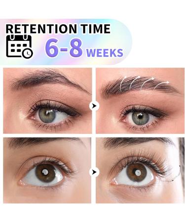 Lash Lift Kit and Brow Lamination Kit 2in1Upgraded version Professional DIY Perm Kit for Instant Eyebrow Lift Eyelash Perm Kit Eyelash Curling Lash Extension Set Suitable for Salon Home DIY - Buy Online on GoSupps.com