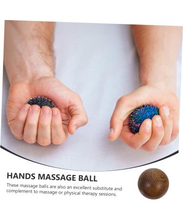 Buy 1 Pair of Health Ball Hand Exercise Massage Wooden Baoding Balls - Ideal for Yoga Stress Relief & Decoration - Rosewood Hand Trainer Gifts - Buy Online on GoSupps.com