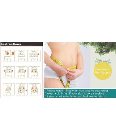 ZJchao 3 in 1 Postpartum Belly Wrap - Support & Shapewear for Recovery | XL Belly/Waist/Pelvis Belt - Buy Online on GoSupps.com