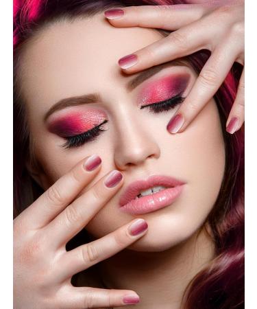 EBANKU 20 PCS Gel Nail Strips Gel Nail Strips Full Wraps Adhesive Gel Nail Stickers with Nail File and Stick(UV/LED Lamp Required)-3 # 3 - Buy Online on GoSupps.com