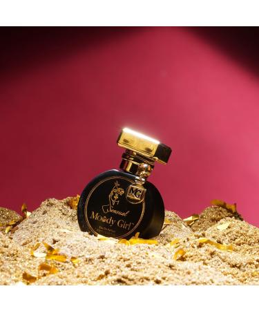 Moody Girl Sensual Mood Enhancing Luxury Perfume For Women 20Ml | Fragrance Of Aromatic Rum Tonka Beans & Amber| Resinous & Woody 24Hr Long Lasting Fragrance | Liquid - Buy Online on GoSupps.com