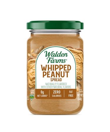 Walden Farms Whipped Peanut Spread 12 oz - Low Calorie, Delicious & Guilt-Free - Buy Online on GoSupps.com