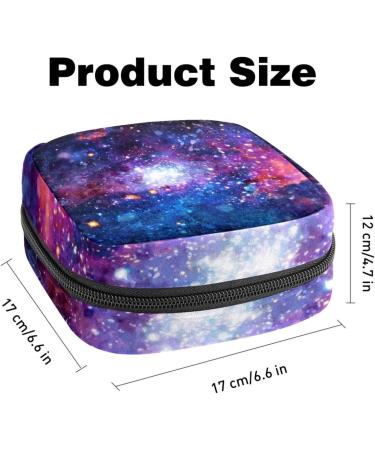 Portable Women's Binding-Up Bags | Menstrual Cup & Tampon Pouches for Teens | Galaxy Starry Sky Design | Order Internationally - Buy Online on GoSupps.com