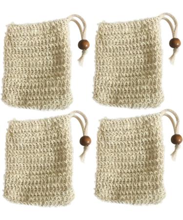 FOMIYES 8 Pcs Bubble Maker Bag Soap Holder Face Washing Bag Soap Storage Bag Foaming Net Facial Net 14x9.5cmx2pcs Light Yellowx2pcs - Buy Online on GoSupps.com