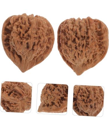 Foytoki Walnut Massage Roll Balls - Stress Relief & Fitness | Wooden Baoding Balls for Adults - Buy Online on GoSupps.com
