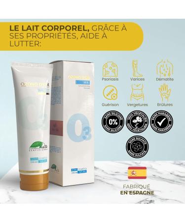 OZONO D'OR - 100% Natural Organic Body Moisturizing Cream. with Ozone pamper your sensitive reactive or atopic skin. | moisturizing body lotion - Buy Online on GoSupps.com