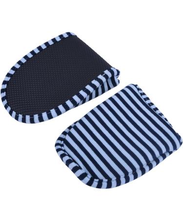 Keenso Slippers | Foldable Reusable Soft Cotton Indoor Slippers for Men - Blue Stripes - Ideal for Comfort & Travel - Buy Online on GoSupps.com