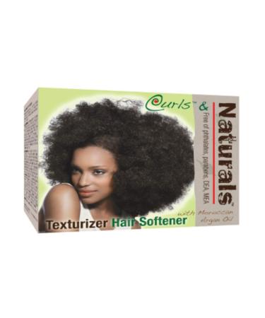 Biocare curls & naturals texturizer hair softner kit