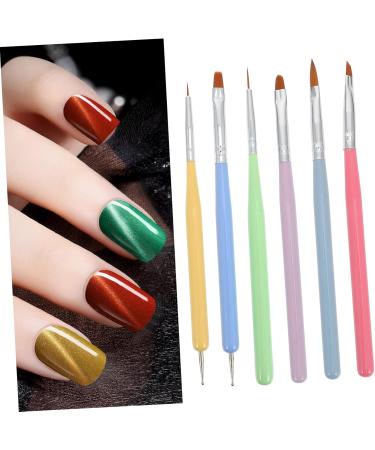 POPETPOP 1 Set Nail Pen Nail Brush Diy Nail Kits Nail Art Brush Nail Painting Grooming Kit Beauty Kits Nail Manicure Kit Nails Kit Nail Drawing Pen for Salon Nylon Pen Kit Cosmetic 16X0.8X0.8CM Assorted Color 1 - Buy Online on GoSupps.com