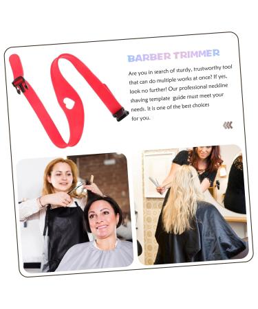 Premium Head Band Hair Tie & Tiara - Hair Cutting Guide Tool for Adults & Kids - Red 56x4cm - Buy Online on GoSupps.com