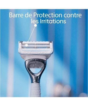 Gillette Venus Satin Care For Pubic Skin & Hair - 8 Pack Replacement Blades Razor Refills with Protective Bar and Sharp Blad - Buy Online on GoSupps.com
