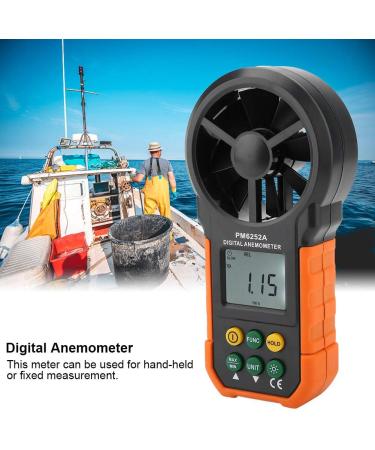 Digital Wind Meter PM6252A - LCD Anemometer for Windsurfing Hang Gliding Sailing Surfing & Fishing | International Shipping Available - Buy Online on GoSupps.com