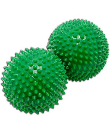 Magnet Acupuncture Massage Balls Set - 3 Sizes (32mm 45mm 55mm) - Green | International Shipping - Buy Online on GoSupps.com