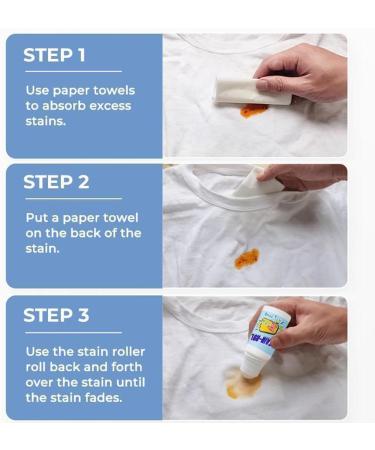Emergency Stain Remover Roller-ball Cleaner Magic Stain Remover Rolling Bead Portable No-Wash Instant Stain Remover Pen Clothes Stain Remover-Roll Bead Design (1 PC) - Buy Online on GoSupps.com