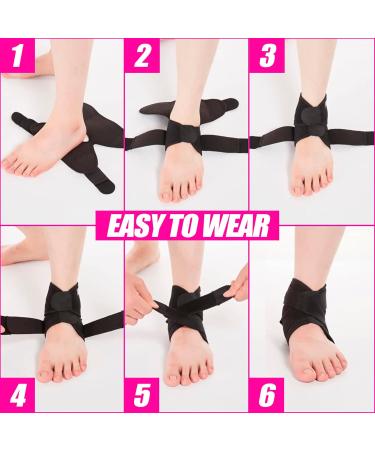 Adjustable Ankle Support Brace for Sprained Ankle Recovery | Compression Wrap for Men & Women | Effective Plantar Fasciitis Relief | Durable Medical Equipment - Buy Online on GoSupps.com