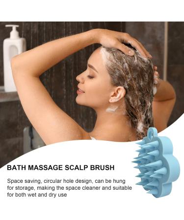 Zuasdvnk Silicone Shampoo Brush - Versatile Hair & Scalp Massager for Adults Kids & Babies - Buy Online on GoSupps.com