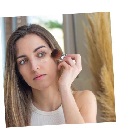 Angoily Makeup Supplies Dense Foundation Brush Powder Brush Retractable Makeup Brush Cosmetic Tools Makeup Tool Blush Brush Powder Foundation Brush Cheek Travel The Face Metal - Buy Online on GoSupps.com