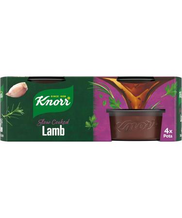 Knorr Lamb Stock Pots gluten-free to add a rich lamb flavour to your dishes 4x 28 g - Buy Online on GoSupps.com