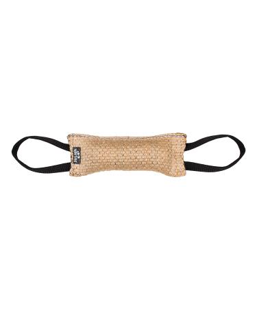 Julius-K9 18125 Jute Tug with Two Handles 25 x 7 cm 25 x 7 cm outside sewn 2 handles Jute