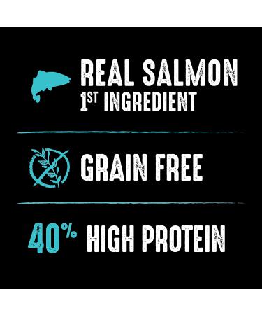 CRAVE Grain Free High Protein Cat Food - Adult Salmon & Ocean Fish 10lb - Buy Online on GoSupps.com