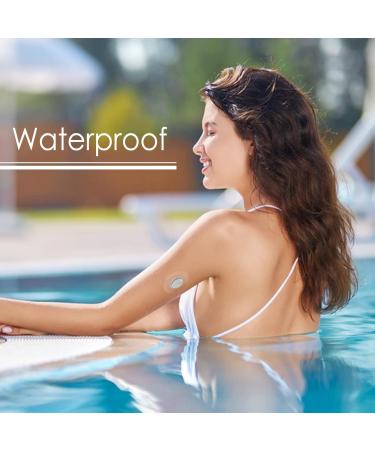 Ifunyo 25 Waterproof Freestyle Libre 3 Plasters | Self-Adhesive Transparent Skin-Friendly for Swimming & Bathing | International Shipping Available - Buy Online on GoSupps.com