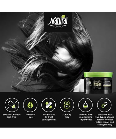 Keratin Repair Hair Mask - Anti-Frizz Moisturizing Treatment for Dry & Damaged Hair - Buy Online on GoSupps.com