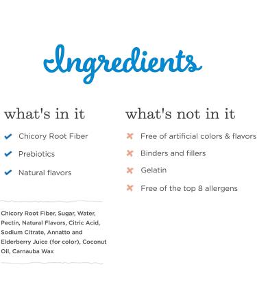 Mommy's Bliss Kids Fiber Gummies with Prebiotics - Orange & Berry, 60 Gummies for Ages 3+ - Buy Online on GoSupps.com