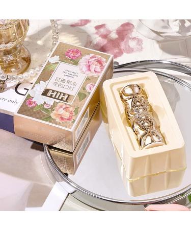 Crystal Flower PH Color Changing Lip Balm | Luxury Mood Lipstick & Nourishing Gloss - Long Lasting Jelly Flower Formula - Buy Online on GoSupps.com