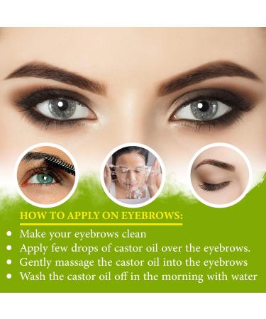 Supremely Cold Pressed Castor Oil Pure & Virgin Grade For Healthy Hair Growth and Skin Eyelashes & Eyebrows 250ml - Buy Online on GoSupps.com