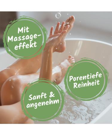 Organic Massage Belt for Back & Body | Stimulating Shower & Dry Massages | Hemp & Linen Quality - Buy Online on GoSupps.com