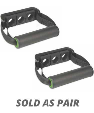 Smart Quick Flip Handles - Interchangeable Triple Pocket Resistance Handles with Smart Click Technology for Easy Cable Insertion - Ideal for Fitness Enthusiasts | Cables Sold Separately - Buy Online on GoSupps.com