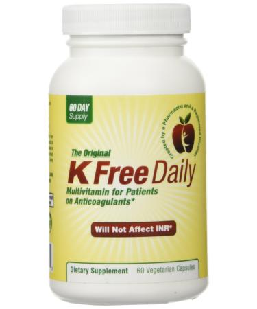 K Free Daily - No Vitamin K - Safe for People on Blood Thinners