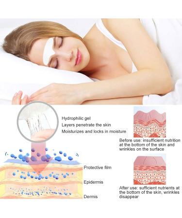 Forehead Wrinkle Patches - Anti-Wrinkle Facial Pads for Men and Women - 5 Count - Buy Online on GoSupps.com