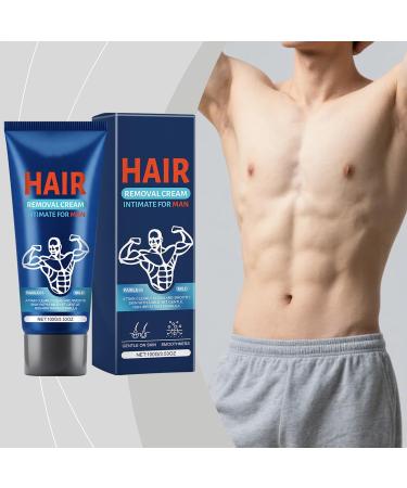 Hair Removal Cream for Skin | Non-Greasy Hair Removal | Body Hair Removal Treatment - For Arms Underarms Bikini Area Back Shoulders Chest Holidays Swimming Gym Athletes - Buy Online on GoSupps.com