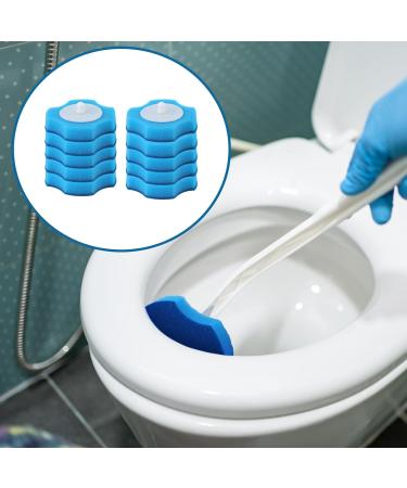32pcs Upgraded Wand Refills Double-layered Upgraded Toilet Brush Wand Refills Toilet Bowl Wand Refills Toilet Wand Replacement Toilet Brush Refills for Cleaning (Blue) - Buy Online on GoSupps.com
