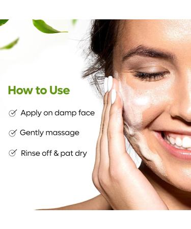 mCaffeine Naked Detox Green Tea Face Wash - Controls Oil Protects from Sun Damage - Hyaluronic Acid and Caffeine for Hydrated Toned Skin - 75 ml - Buy Online on GoSupps.com