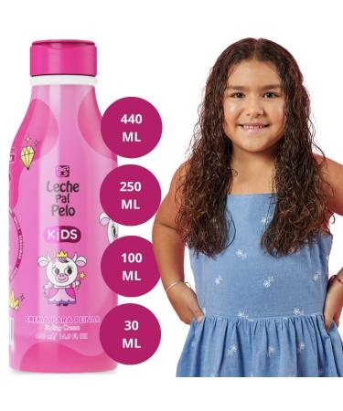 Leche Pal Pelo Kids Styling Cream - Detangling Strengthening & Frizz Control - Moisturizing Hair Cream with Abyssinian & Jojoba Oil - 14.9 fl. oz - Buy Online on GoSupps.com