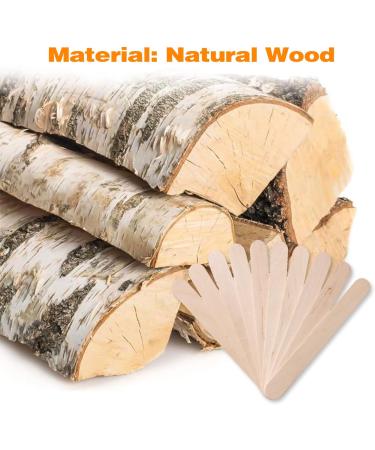 300 Wooden Wax Spatulas for Hair Removal - Disposable Cosmetic Sticks in 3 Styles | Best Hair Removal Solution - Buy Online on GoSupps.com