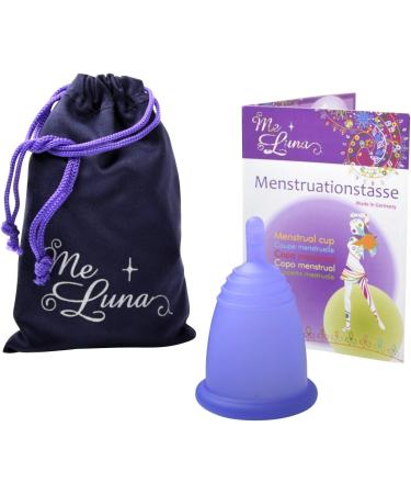 Me Luna Menstrual Cup Sport - Blue-Violet Size XL | Eco-Friendly & Comfortable Period Care - Buy Online on GoSupps.com