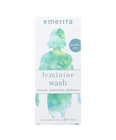 Feminine Cleansing & Moisturizing Wash Emerita 4 oz Liquid
