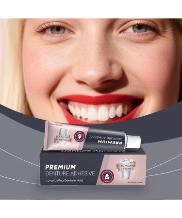 Adh sif Pour Dentier - Colle Dentaire Fixation Forte | Soin Confortable Doux avec Scellage tanche pour Grand-P re Grand-M re Famille Femmes Hommes Amis Adultes - Buy Online on GoSupps.com