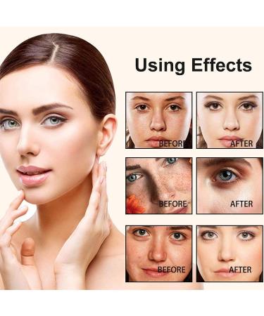 Double Sided Concealer Brush Korean Double Sided Makeup Brush 2 in 1 Concealer Foundation White Stick Foundation Full Coverage Long Lasting Foundation - Buy Online on GoSupps.com