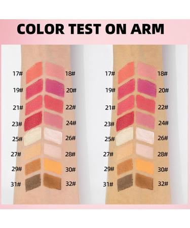 Eyeshadow Palette - Eyeshadow Palette | 16-Color Cream Eyeshadow Palette | Blush | Long-Lasting Waterproof Concealer Highlighter for Women Makeup Artists - Buy Online on GoSupps.com