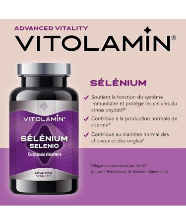Selenium Vitolamin 365 Vegetarian Tablets - 1 per day. Selenium contributes to the normal functioning of the immune system - Buy Online on GoSupps.com