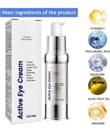 Eye Serum Anti Wrinkles Essence Anti-Wrinkle Essence Instant Eye Lift Eye Serum Eye Cream Against Wrinkles Anti-Wrinkle Serum Anti-Ageing Eye Cream Firming Face Serum 30 ml 1 Piece - Buy Online on GoSupps.com
