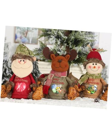 KALLORY Mini Christmas Bags Christmas Candy Bag Christmas Desktop Ornament Coffin Wedding - Buy Online on GoSupps.com