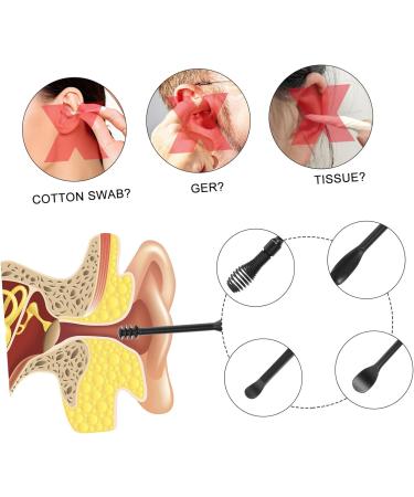 FRCOLOR 6pcs Elegant Earwax Removal Kit Tool Set Safe Ear Cleaning for Daily Use Great for Family Friends - Buy Online on GoSupps.com